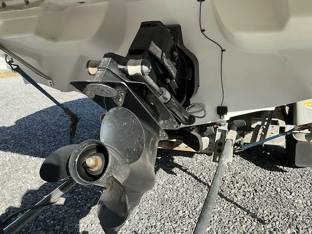 2005 mariah sx22 met riba bvt2100 boot trailer speedboot - afbeelding 30 van  56