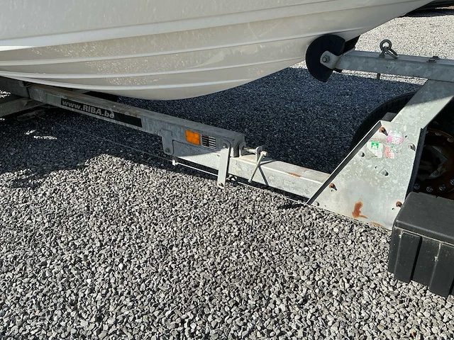 2005 mariah sx22 met riba bvt2100 boot trailer speedboot - afbeelding 36 van  56