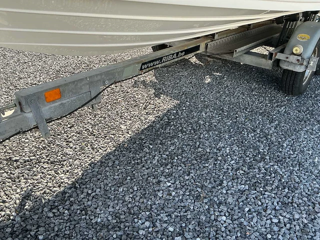 2005 mariah sx22 met riba bvt2100 boot trailer speedboot - afbeelding 40 van  56