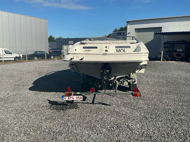 2005 mariah sx22 met riba bvt2100 boot trailer speedboot - afbeelding 34 van  56