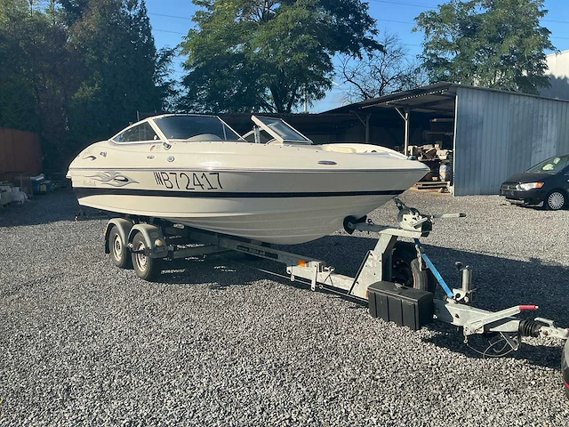 2005 mariah sx22 met riba bvt2100 boot trailer speedboot - afbeelding 54 van  56