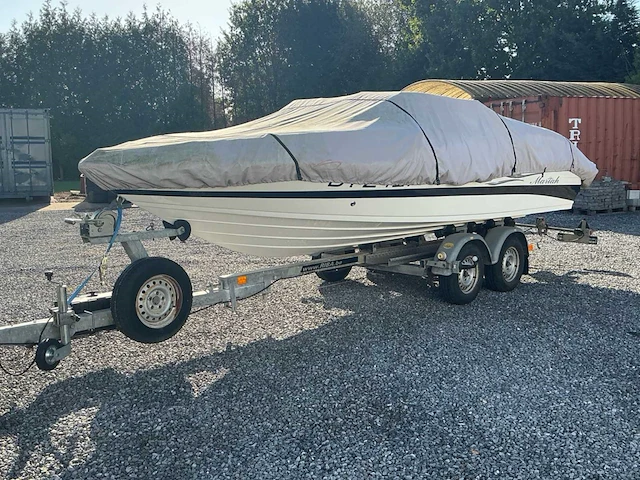 2005 mariah sx22 met riba bvt2100 boot trailer speedboot - afbeelding 56 van  56