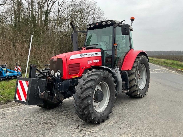 2005 massey ferguson 6480 bosbouwtractor - afbeelding 1 van  22