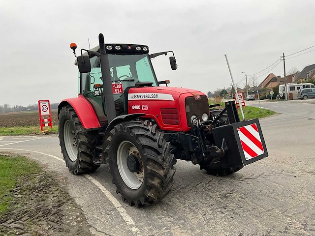 2005 massey ferguson 6480 bosbouwtractor - afbeelding 7 van  22