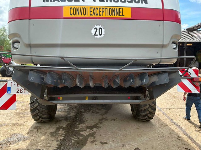 2005 massey ferguson centora 7282 maaidorser met 25 ft snijstaaf, trolley en raapzaadapparatuur - afbeelding 24 van  55