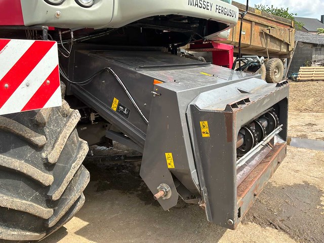 2005 massey ferguson centora 7282 maaidorser met 25 ft snijstaaf, trolley en raapzaadapparatuur - afbeelding 2 van  28
