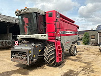 2005 massey ferguson centora 7282 maaidorser met 25 ft snijstaaf, trolley en raapzaadapparatuur - afbeelding 1 van  28