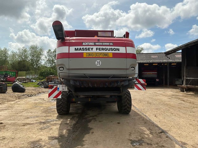 2005 massey ferguson centora 7282 maaidorser met 25 ft snijstaaf, trolley en raapzaadapparatuur - afbeelding 15 van  28