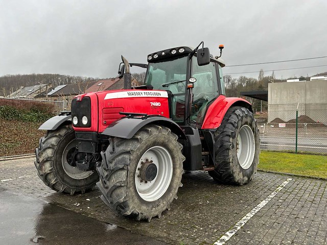 2005 massey fergusson yc versie y35 mf7490 4wd landbouwtractor - afbeelding 1 van  39