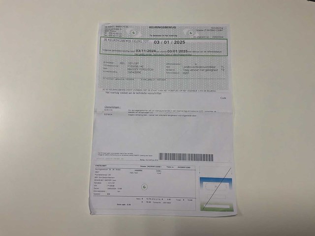 2005 massey fergusson yc versie y35 mf7490 4wd landbouwtractor - afbeelding 26 van  39