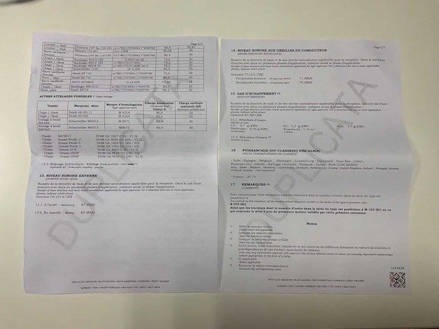 2005 massey fergusson yc versie y35 mf7490 4wd landbouwtractor - afbeelding 31 van  39