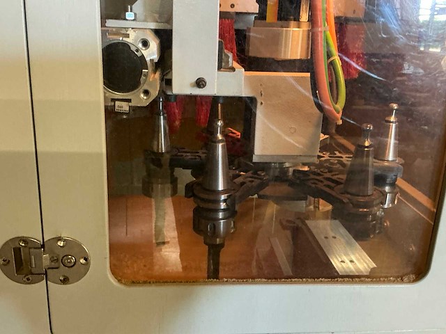 2005 masterwood project 415 3-assig bewerkingscentrum + c-as - afbeelding 1 van  6