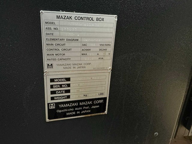 2005 mazak integrex 400-iii s cnc-draaibank - afbeelding 2 van  10