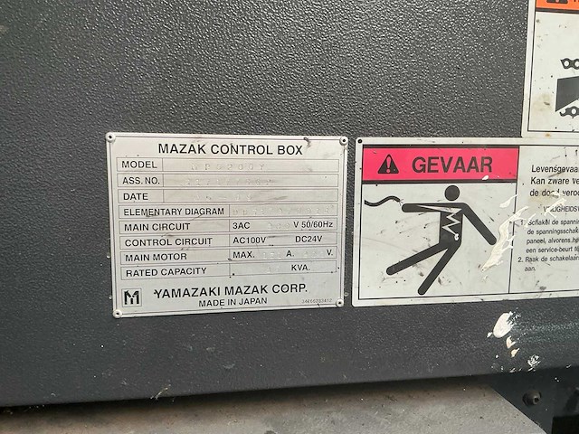 2005 mazak multiplex 6200 y cnc-draaibank - afbeelding 2 van  10