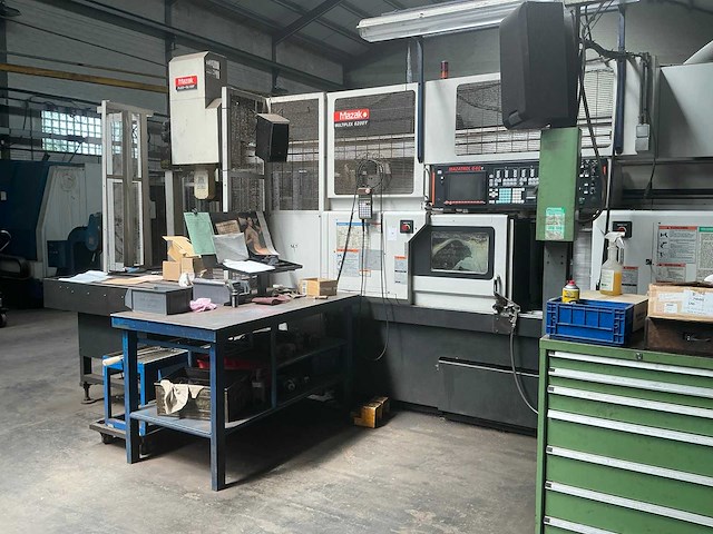 2005 mazak multiplex 6200 y cnc-draaibank - afbeelding 1 van  10