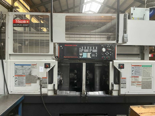 2005 mazak multiplex 6200 y cnc-draaibank - afbeelding 4 van  10
