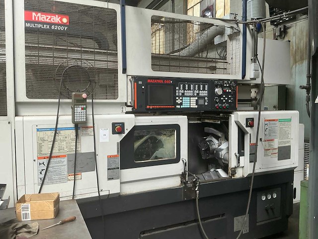 2005 mazak multiplex 6200 y cnc-draaibank - afbeelding 4 van  10