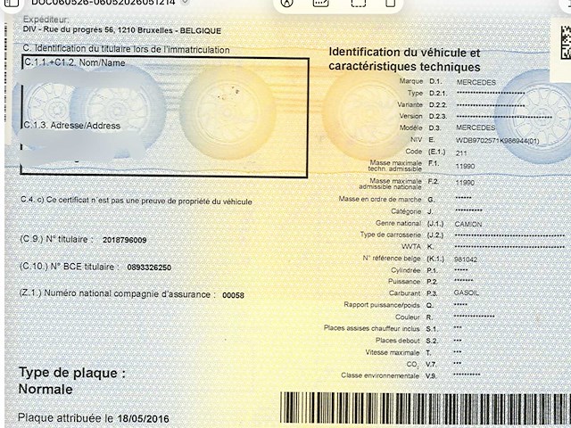 2005 mercedes 1218 truck - afbeelding 76 van  83