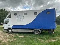 2005 mercedes 815 paardenvrachtwagen met laadklep - afbeelding 54 van  55