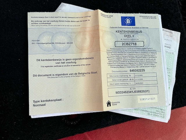 2005 mercedes b 200 personenauto - afbeelding 21 van  31