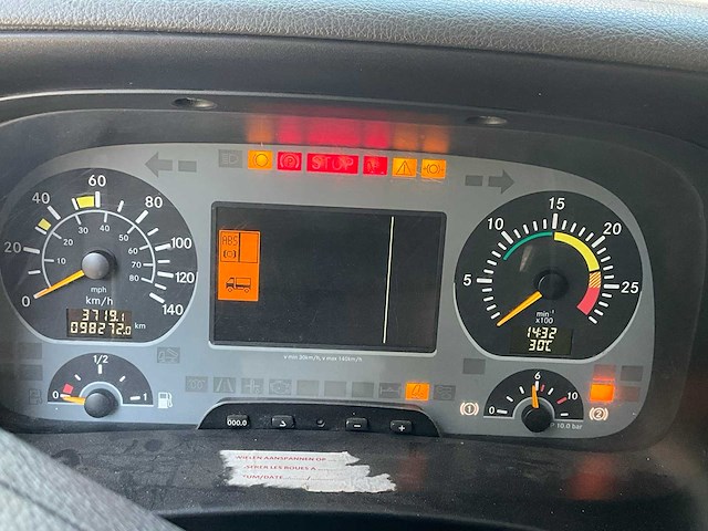 2005 mercedes-benz actros hiab 122 b-3 duo kraanwagen - afbeelding 11 van  20