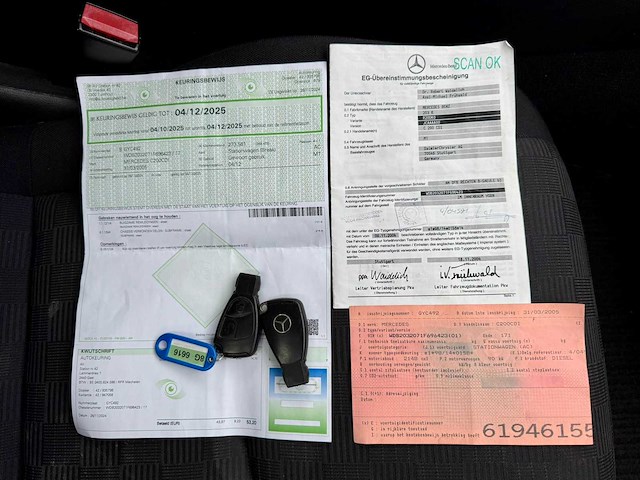 2005 mercedes-benz c200cdi personenauto - afbeelding 15 van  22