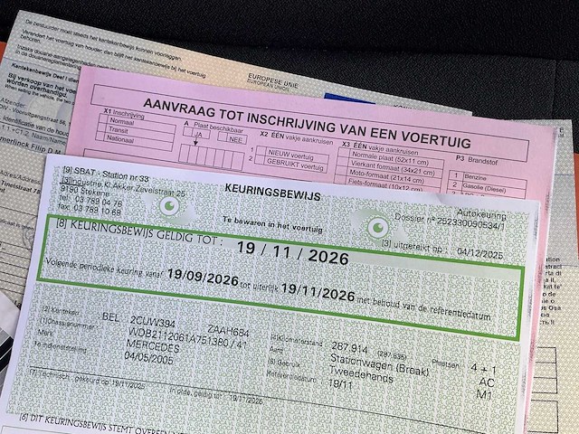 2005 mercedes e220 cdi - afbeelding 33 van  42