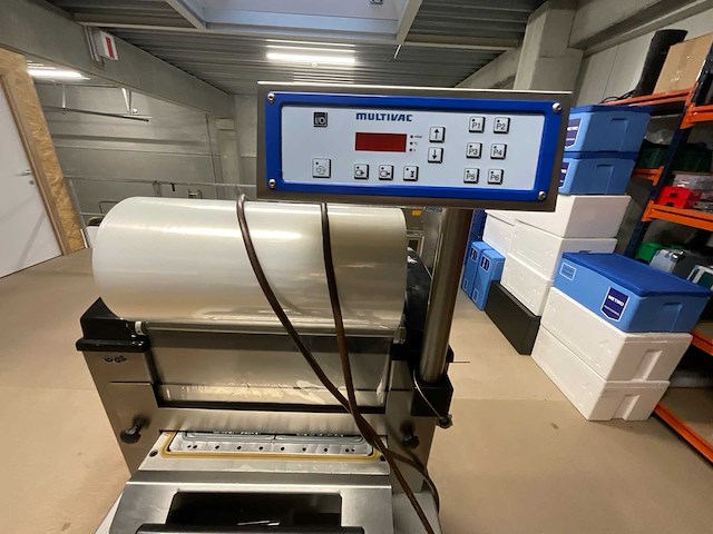 2005 multivac multivac t200 t200 tray sealant - afbeelding 5 van  17
