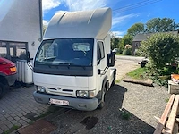 2005 nissan cabstar.e 120 vrachtwagen + aanhangwagen verdonk