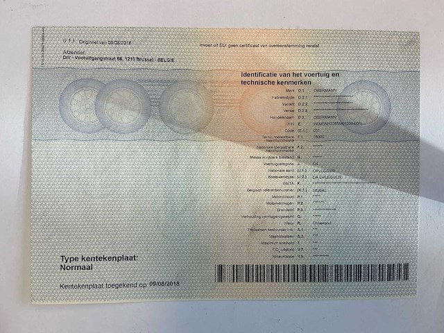 2005 obermann mbs28000 oplegger - afbeelding 21 van  28