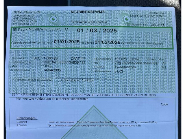 2005 opel astra - afbeelding 9 van  27