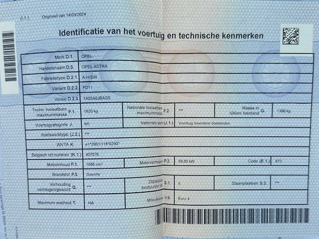 2005 opel astra - afbeelding 13 van  27