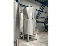 2005 ortmans verticale rvs opslagtank 10500l - afbeelding 5 van  7
