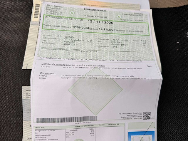 2005 peugeot 206 personenauto - afbeelding 7 van  15