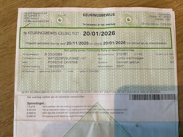 2005 porsche cayenne personenauto - afbeelding 26 van  37