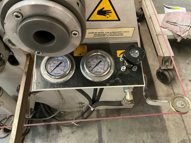 2005 promau davi mca 3020 4-rollen cnc plaatwals - afbeelding 4 van  8