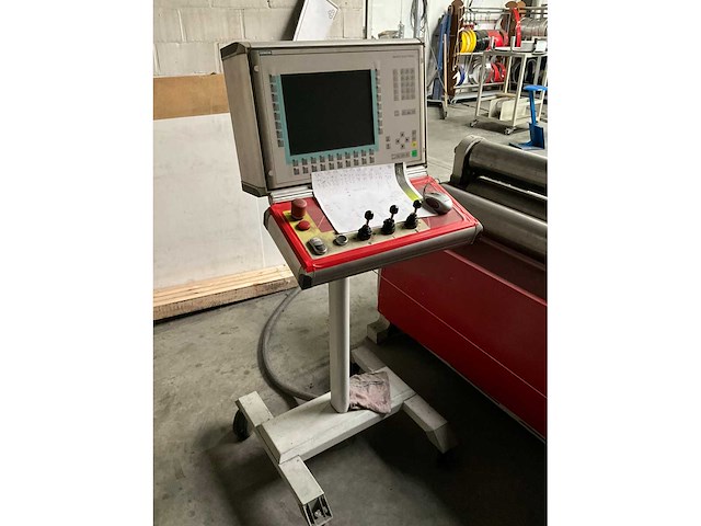 2005 promau davi mca 3020 4-rollen cnc plaatwals - afbeelding 5 van  8