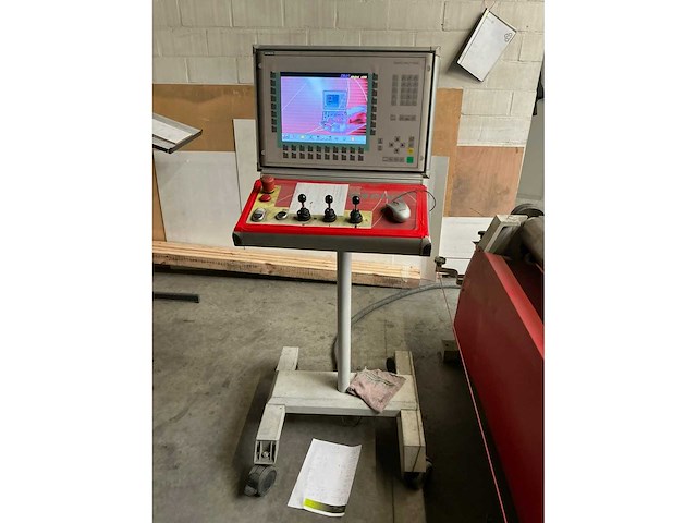 2005 promau davi mca 3020 4-rollen cnc plaatwals - afbeelding 6 van  8