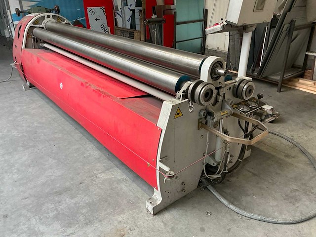 2005 promau davi mca 3020 4-rollen cnc plaatwals - afbeelding 3 van  8