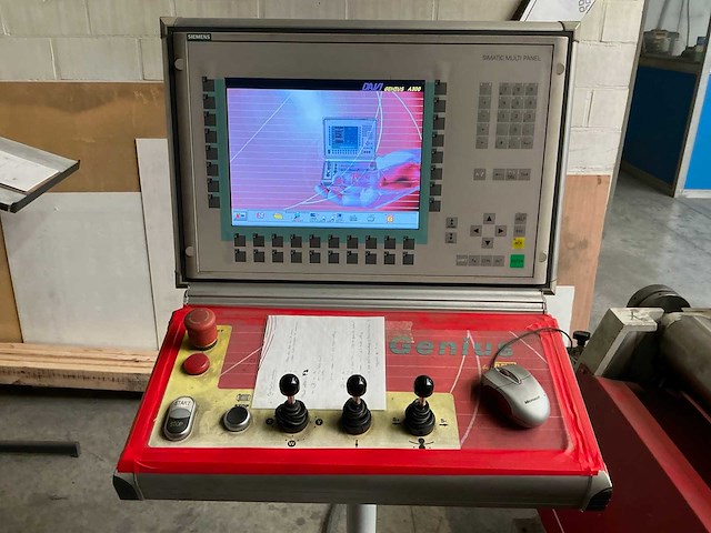 2005 promau davi mca 3020 4-rollen cnc plaatwals - afbeelding 7 van  8