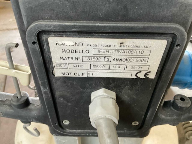 2005 raimondi ipertitina 108/10 vloerreiniger - afbeelding 4 van  6