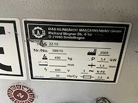 2005 ras 22.10 rolvormmachine - afbeelding 4 van  4