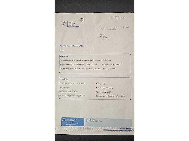 2005 renault twingo personenauto - afbeelding 17 van  17