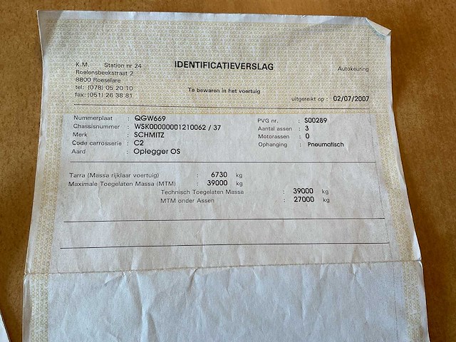 2005 schmitz s-00289 kipper - afbeelding 3 van  14