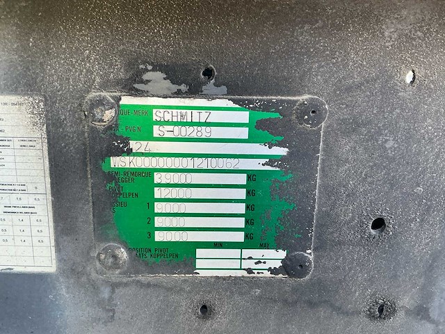2005 schmitz s-00289 kipper - afbeelding 11 van  14