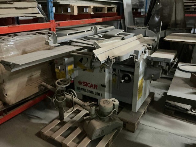 2005 sicar bravissima 300 i gecombineerde vlakvandiktebank - afbeelding 1 van  5