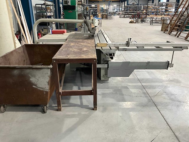 2005 sicar express 3200c paneelcirkelzaagmachine met afzuiging - afbeelding 4 van  9