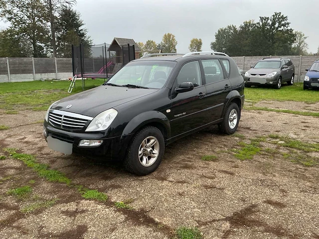 2005 ssangyong rexton 2.7 xdi - 4x4 - lichte vracht - afbeelding 1 van  31