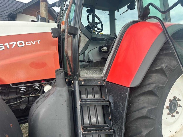 2005 steyr 6170 cvt - vierwielaangedreven landbouwtractor - afbeelding 19 van  35