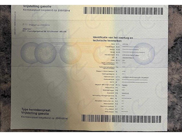 2005 steyr 6170 cvt - vierwielaangedreven landbouwtractor - afbeelding 30 van  35